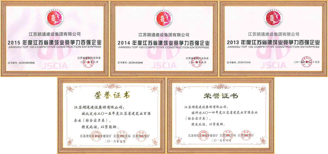 企業(yè)榮譽